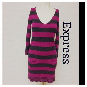 Express Sweater dress with pockets